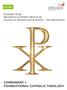 GCSE. EDUQAS GCSE RELIGIOUS STUDIES (ROUTE B) Sources of Wisdom and Authority - Text References COMPONENT 1: FOUNDATIONAL CATHOLIC THEOLOGY