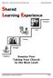 Shared Learning Experience