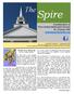 The Spire. A publication of First United Methodist Church St. Charles, MO  Check In & Check Up By Rev.