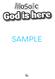 God is here SAMPLE 8 TEXT God is here.indd 1 03/06/ :45