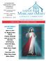 A People United in Faith, Prayer & Service APRIL 12, DIVINE MERCY SUNDAY DIVINE MERCY SUNDAY