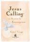 Jesus Calling. Encouragement. 50 Devotions for. Sarah Y oung