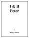 I & II Peter Duane L. Anderson