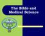 The Bible and Medical Science