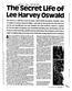 The Seciet Life of Lee Harvey Oswald