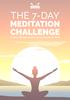MEDITATION CHALLENGE An Easy, Effortless Guide to Revive Your Mind + Body