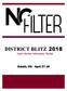 DISTRICT BLITZ 2018 Youth Worker Information Packet. Duluth, MN - April 27 29