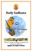 Daily Sadhana. The aratis, keertans and bhajans contained in this booklet are composed by Jagadguru Shri Kripalu Ji Maharaj.