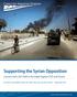 Supporting the Syrian Opposition
