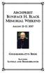 ARCHPRIEST BONIFACE H. BLACK MEMORIAL WEEKEND