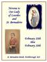 Novena to Our Lady of Lourdes and St. Bernadette