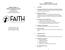 Missions Policy of. Faith Community Church of Gambrills, Inc Riedel Road Gambrills, Maryland Missions Policy of