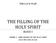 THE FILLING OF THE HOLY SPIRIT
