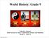 World History: Grade 9