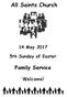 All Saints Church 14 May th Sunday of Easter Family Service