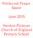 Pentecost Prayer Space. June Newton Flotman Church of England Primary School