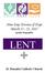 Nine Day Novena of Hope March 13-21, 2017 Speaker Biographies LENT. St. Benedict Catholic Church