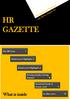 HR GAZETTE. What is inside. The HR Voice 1. Abudawood Highlights 2. Abudawood Highlights 6. Moving people, moving business 8
