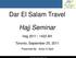 Dar El Salam Travel. Hajj Seminar