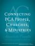 AdministrativeCommittee. Connecting PCA People, Churches, & Ministries STATED CLERK S OFFICE