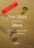 First Steps. Jesus. in following. - A Discipleship course for new believers. English