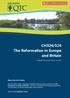 CH324/524 The Reformation in Europe and Britain