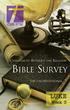 CHRISTIANITY WITHOUT THE RELIGION BIBLE SURVEY. The Un-devotional. LUKE Week 3