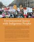 Environmental Justice with Indigenous Peoples