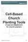 Cell-Based Church Planting Tools