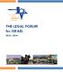 THE LEGAL FORUM for ISRAEL