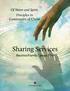 Of Water and Spirit: Disciples in Community of Christ. Sharing Services