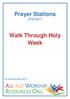 Prayer Stations (PST007) Walk Through Holy Week