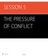 The Pressure of Conflict