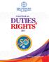 Hand Book on Duties and Rights