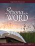Simply Charlotte Mason presents. Strongin WORD. by Sonya Shafer. Become spiritually strong as you study the Bible for yourself!