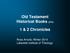 Old Testament Historical Books (OT5) 1 & 2 Chronicles