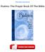 Psalms: The Prayer Book Of The Bible Download Free (EPUB, PDF)