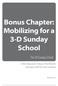 Bonus Chapter: Mobilizing for a 3-D Sunday School