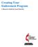 Creating Your Endowment Program. A Resource Guide for Local Churches