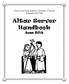 Altar Server Handbook
