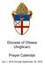 Diocese of Ottawa (Anglican) Prayer Calendar