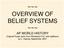 ~~~ OVERVIEW OF BELIEF SYSTEMS ~~~ AP WORLD HISTORY Original Power point from Windward H.S. with additions by L. Keeney September 2007