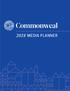 THE COMMONWEAL BRAND Commonweal Media Planner