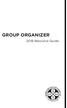 GROUP ORGANIZER Resource Guide