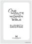 Copyrighted material One Minute with the Women of the Bible.indd 1 6/29/16 8:29 AM