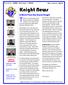 Knight News. A Word From the Grand Knight T