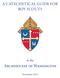 A CATECHETICAL GUIDE FOR BOY SCOUTS. in the. Archdiocese of Washington