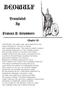 BEOWULF. Translated By. Frances B. Grummere. Chapter 28