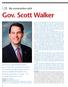 Gov. Scott Walker QA & My conversation with