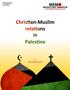 Christian-Muslim relations in Palestine